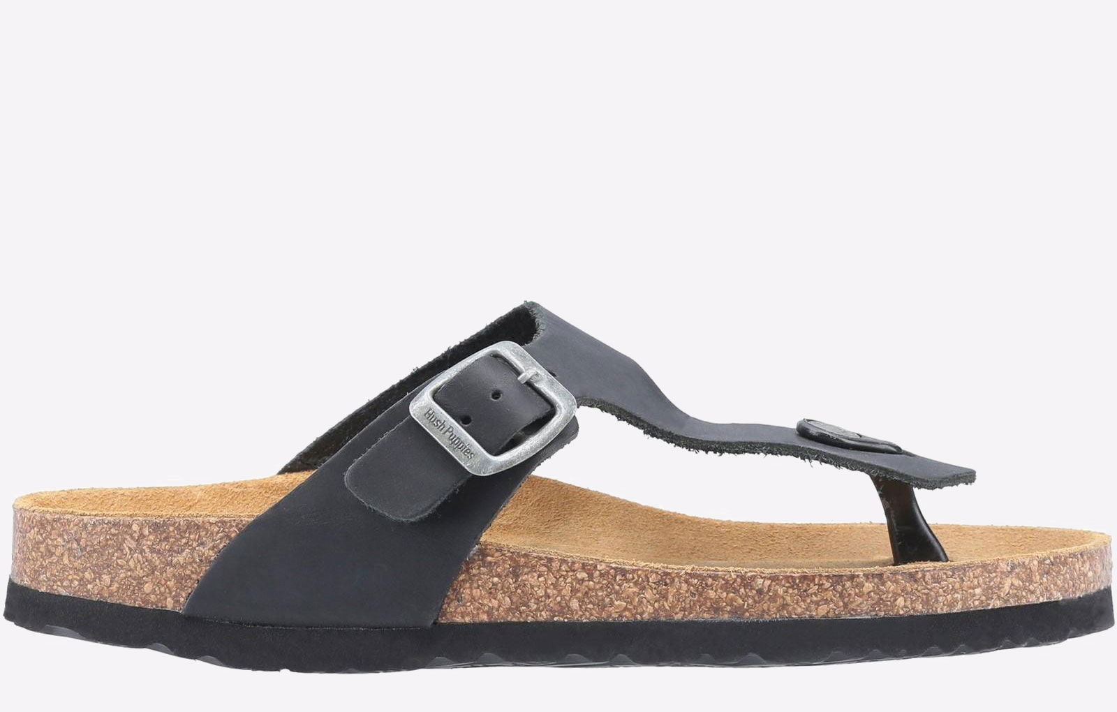 Black memory foam sandals best sale