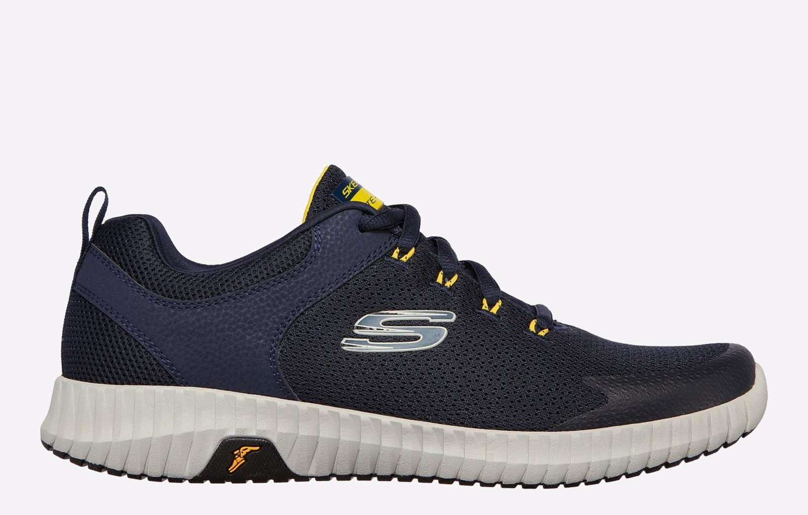 Skechers elite memory foam black online